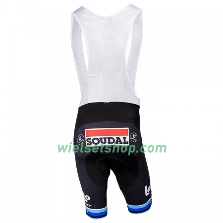 Fietsbroek Kort met Bretels 2018 Lotto-Soudal Europees kampioenschap Fietsbroek Kort met Bretels 2018 Lotto-Soudal Europees kampioenschap
